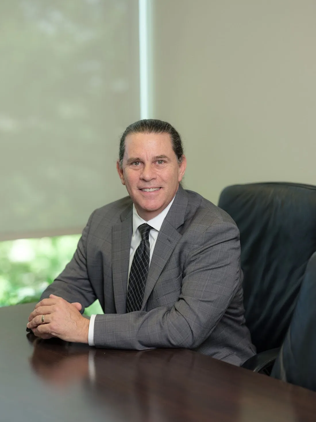 Kent Wade Starr, criminal defense attorney, at his McKinney law office.