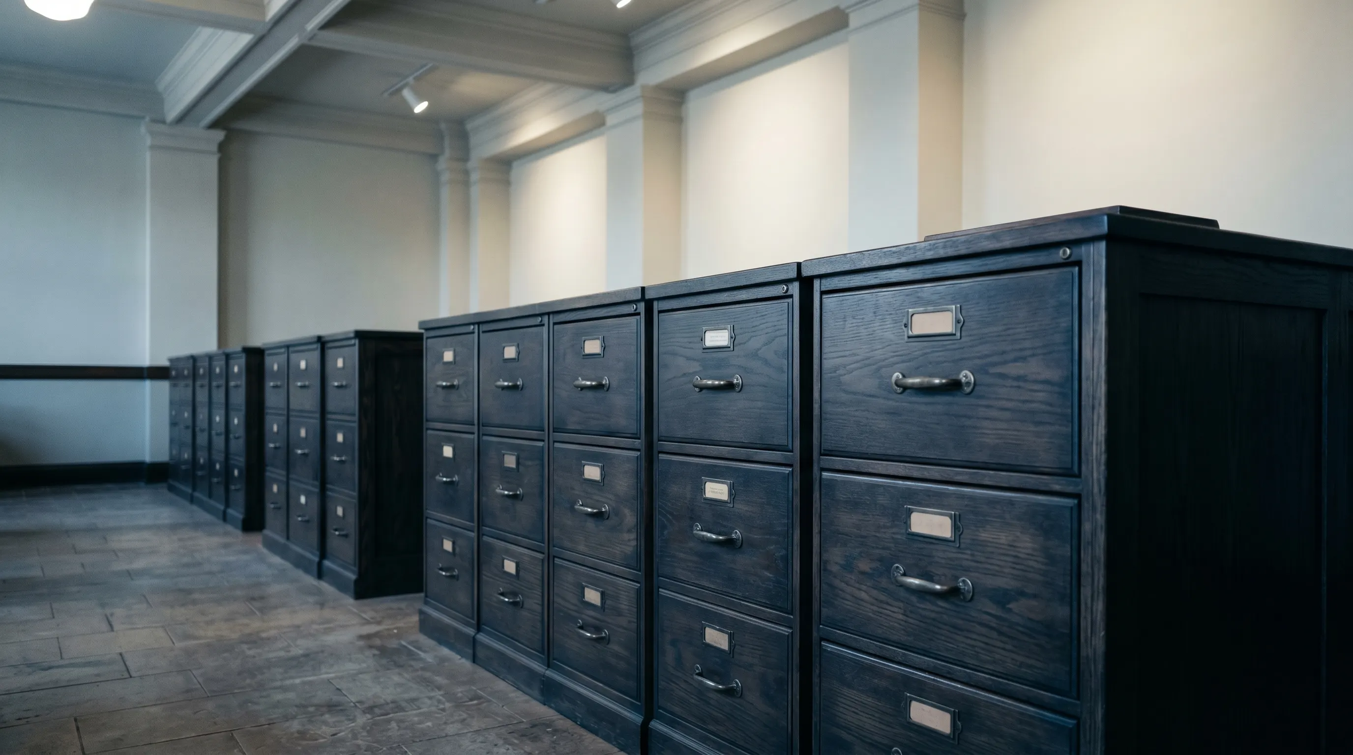 Editorial photograph evoking theft & property crimes in a Texas courthouse context.